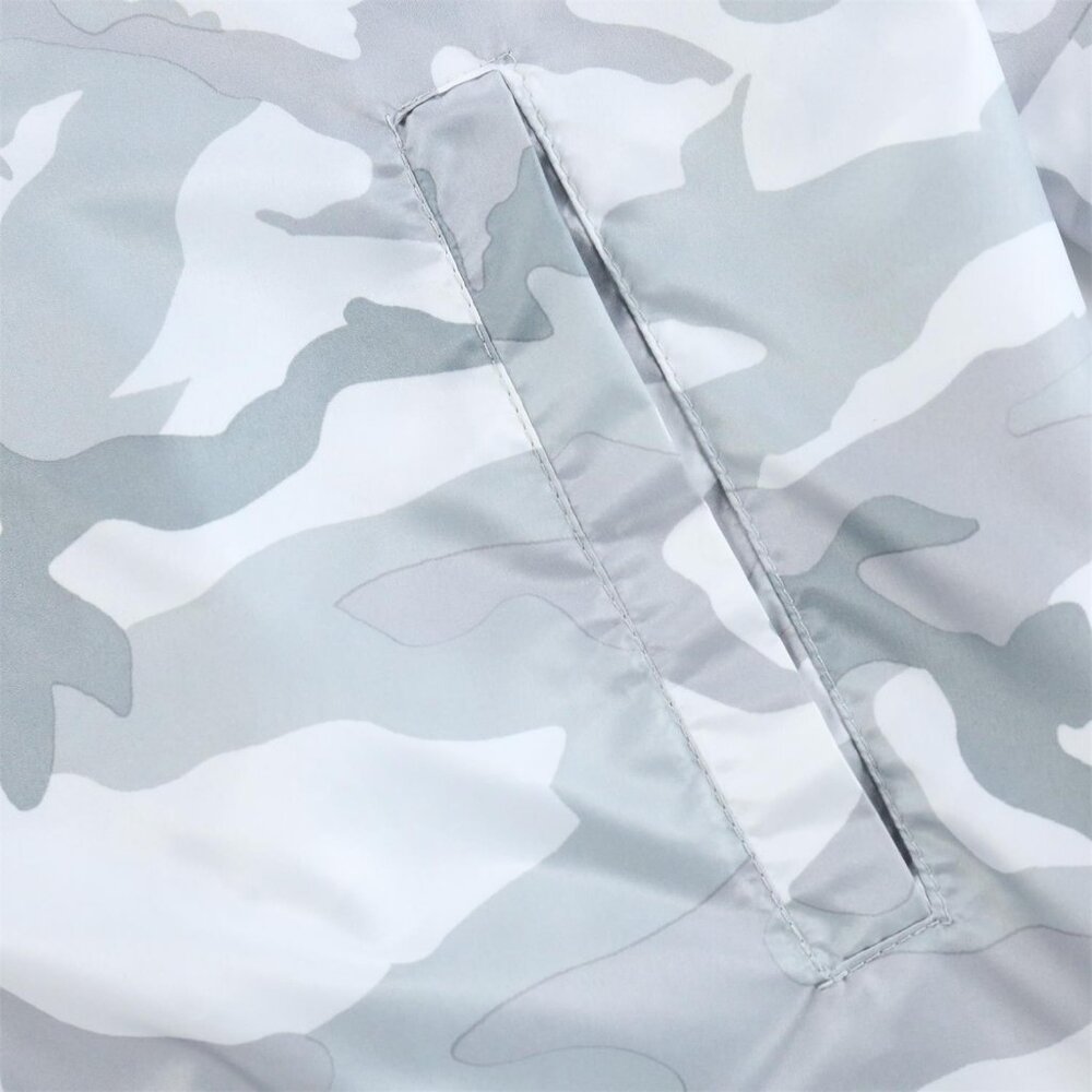 Men's Lightweight Camo Windbreaker Hooded Jacket Size XL - Picture 3 of 6